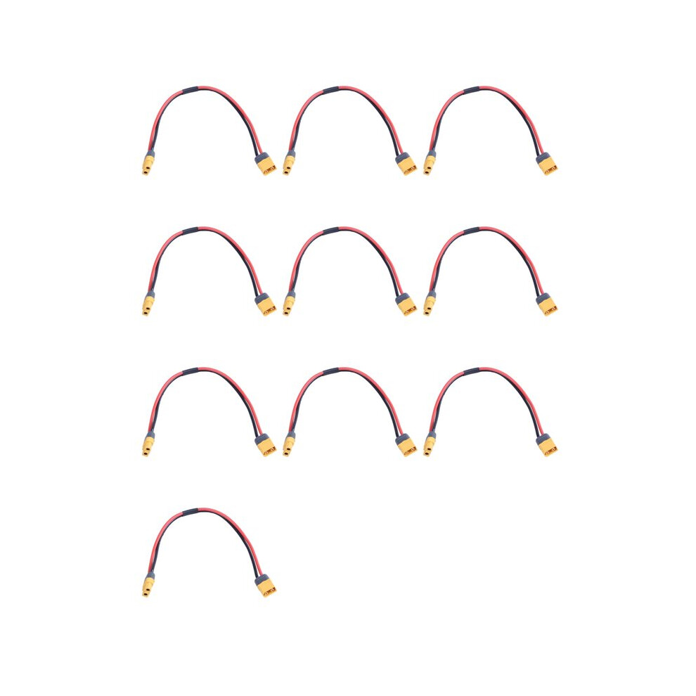 10Pcs 28Cm 11 Inch Xt60 Xt-60 Male Female Plug Connector Adapter For Rc Battery 6031978978897