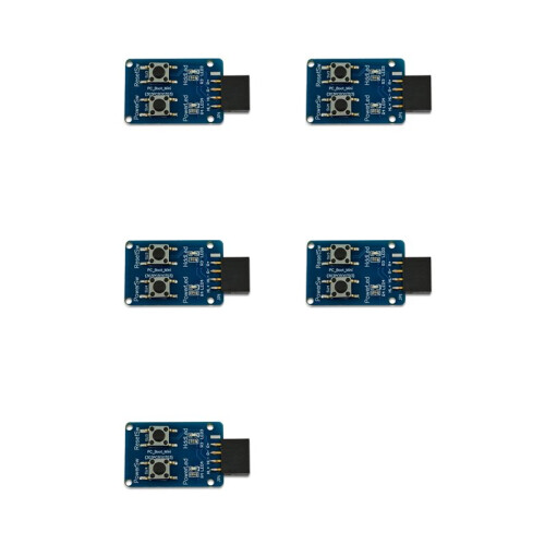 5X PC-Boot- Moderkort Boot Test Board 9 Pin PC /Off-Knapp för PC Moderkort