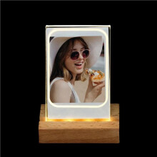 3pcs 3 Inch Frame for Instax 12 Film LED Light Transparent Photo Frame for Instant Camera 11