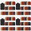 120 Pcs Leather Key Fob Kit,Rectangular PU Leather Keychain Blanks with Keychain Rings,Engraving Keychain,DIY Crafts 1