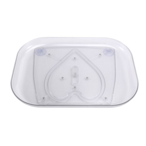 2X 360 Rotating Lazy Susans for Refrigerator Rectangular Fridge Organizer Cabinet Tray Refrigerator Organizers 1