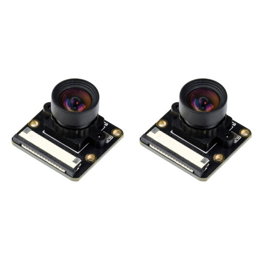 2X OV9281-110 Mono Camera for Raspberry Pi, Global Shutter, 1MP