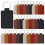 120 Pcs Leather Key Fob Kit,Rectangular PU Leather Keychain Blanks with Keychain Rings,Engraving Keychain,DIY Crafts 2