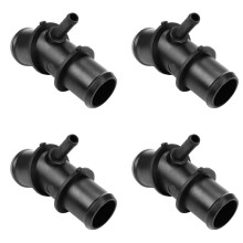 4X for Rav4 2009-2012 Upper Radiator Pipe Coolant Connector Hose Adapter 16057-36011