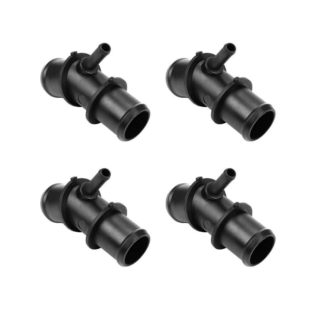 4X For Rav4 2009-2012 Upper Radiator Pipe Coolant Connector Hose Adapter 16057-36011 4712337418835