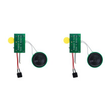 2X DIY Voice Greeting Card Chip 4 Minutes Recordable Voice Sound Chip Voice Greeting Card for Holiday Moudle Once