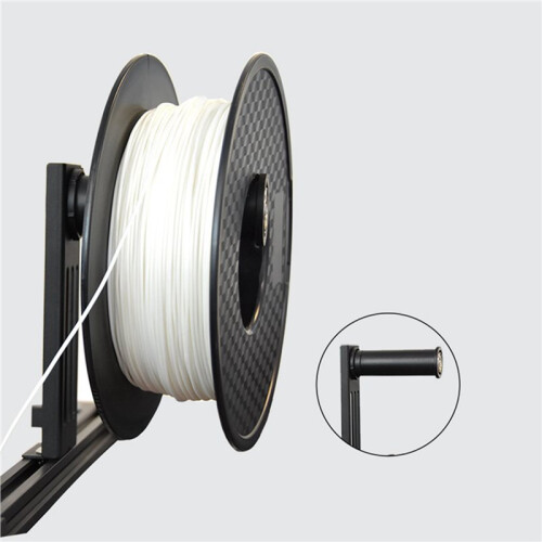 2X 3D Printer Filament Holder Spool Support Compatible ABS/PLA /PETG/TPU 3D Printer Material Rolls Can Rotate Fixed
