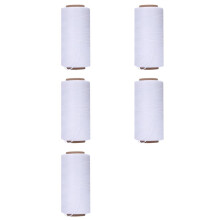 5pcs 260M 150D 1MM Leather Sewing Waxed Wax Thread Hand Needle Cord DIY New Color:White