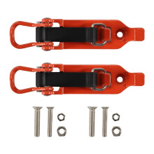 Dakhouder voor Dakdrager, 6 Stuks Schephouder voor Dakdrager, Metalen Klemmontageset, Schephouderklem voor Wandmontage