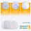 2X 360 Rotating Lazy Susans for Refrigerator Rectangular Fridge Organizer Cabinet Tray Refrigerator Organizers 9