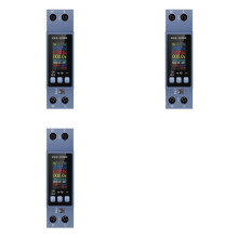3X TUYA WIFI Meter Din Rail Mount Digital Voltmeter Ammeter Wattmeter AC 100-290V KWh Power Meter Remote Control