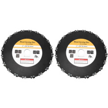2X 20 Teeth 9 Inch Brushcutter Blade Lawn Mower Trimmer Cutter Blade Trimmer Garden Grass Machine