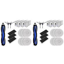 2sets voor  Debot N30 Omni/N30 Pro Omni Robotstofzuiger Accessoires Hoofdborstel Hepa-Filter Doek Stofzak Onderdelen