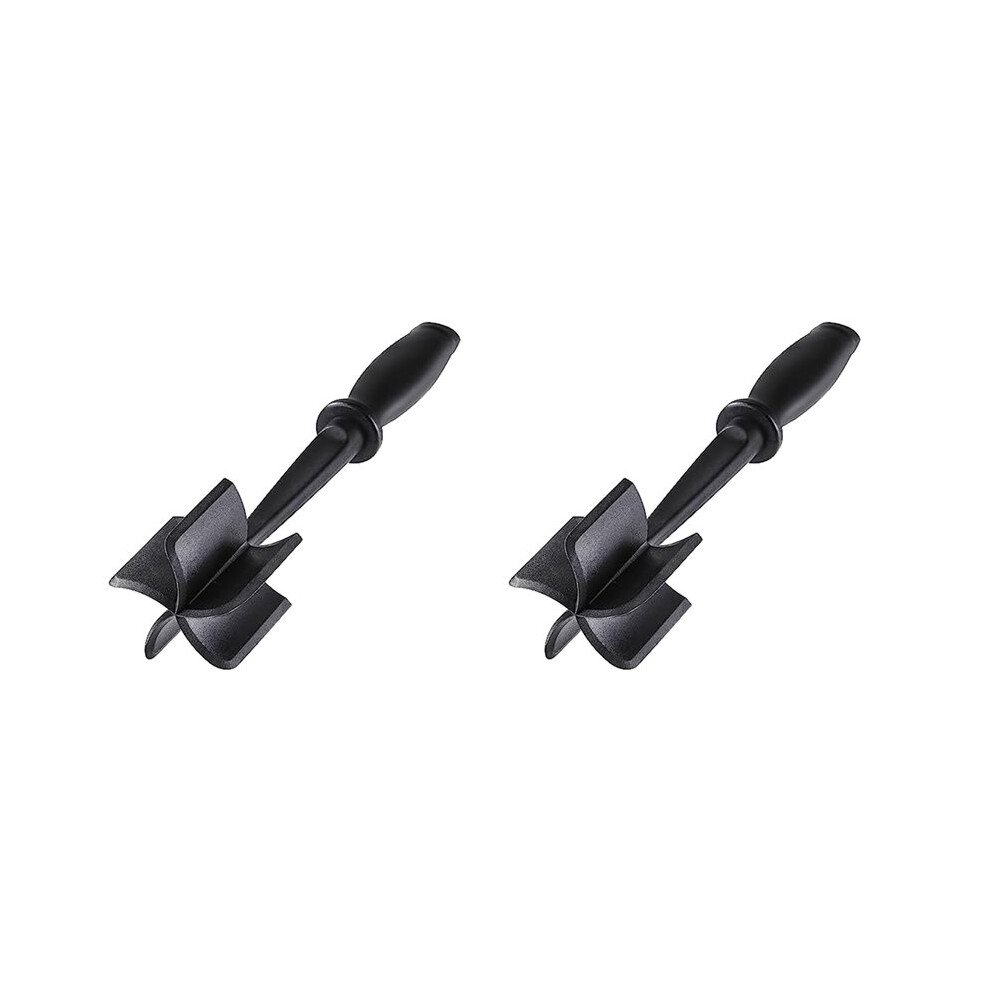 2X Meat Chopper For Ground Beef, 5 Curved Blades Ground Beef Masher, Nylon Meat Spatula Chopper 6034170798638
