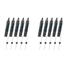 10 STUKS PV Zonnepaneel Connector Mannelijke/Vrouwelijke 15A Ingebouwde Diode Inline Zekering Zonnedraad Connectoren Waterdicht Anti-Terugstroom