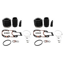 2X 18654A1 74639A2 Exhaust Shift Cable Bellows Kit for Alpha One Gen 2 Drives W/ Gasket 816431A1 27-94996Q2