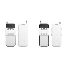 4 Stuks 433 MHz Universele Draadloze Afstandsbediening 3 Knoppen 1000 M Zenderapparaat voor Licht/Garagedeur/Motorcontroller