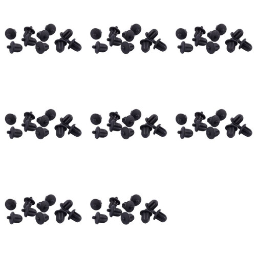 80X Coperchio Parapolvere per Microfono Nero con Microfono, Presa Jack per Microfono, Presa da 6,35 mm