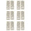 6X Guitar Fretboard Note Decals Fingerboard Frets Map Sticker for Beginner Learner Practice Fit 6 Strings(Guitar-Black) 1