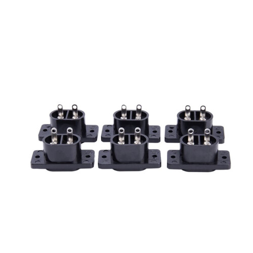 24 X AC 250V 2,5A IEC320 C7 Socket Lödkoppsstift Strömkontakt 1