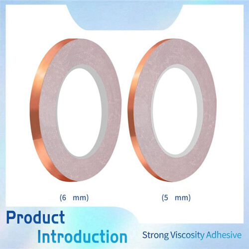 5mm Backed Copper Foil Tape for Stained Glass (8Roll) 2