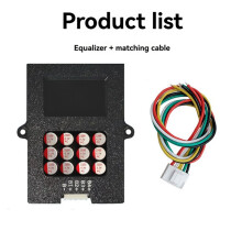 3X New 5A Lipo/Lifepo4 Active Balancer 4s with Voltage Dispaly 12V Lithium Battery Transfer Active Equalizer