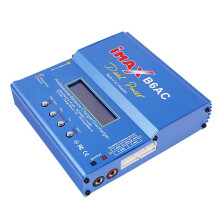 2X para IMAX B6AC 80W RC Balance Charger+XT60 Cabo Digital Li-Ion LiFe Nimh Nicd PB Lipo Bateria Descarregador Plugue UE