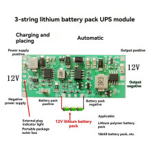 2X Li-Ion Lithium 18650 Batterijlaadmodule Step Boost Converter 12V-Uitgang Laden Ontladen UPS-Beschermingsbord