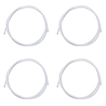 4X for 2M PTFE Tube for 3D Printer for P1P, AMS, A1 Teflonto Pipe ID 2.5mm, OD 4mm for 1.75mm Filament