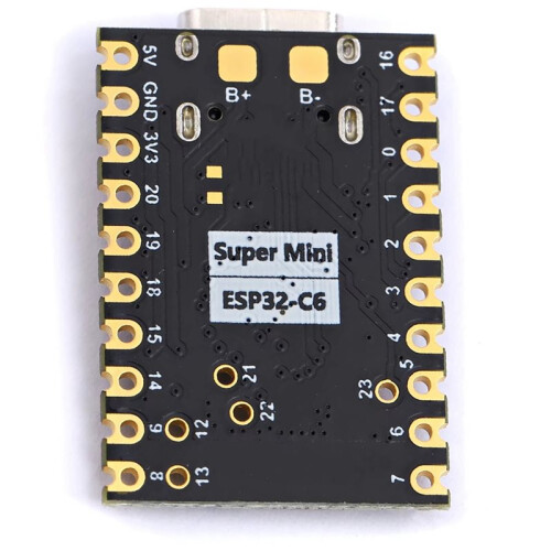10X ESP32-C6 SuperMini-Ontwikkelbord Microcontroller-Programmering Lerend Controller-Kernbord 2