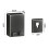 4X Retractable Clothesline Stainless Steel Pull-Out Clothes-Drying Machine Rope Space-Saving Clothes Drying Rack, Black 3