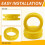 6PCS O Ring Soda Machine  Exchange Seal Set Gaskets for  DUO Terra ART 7