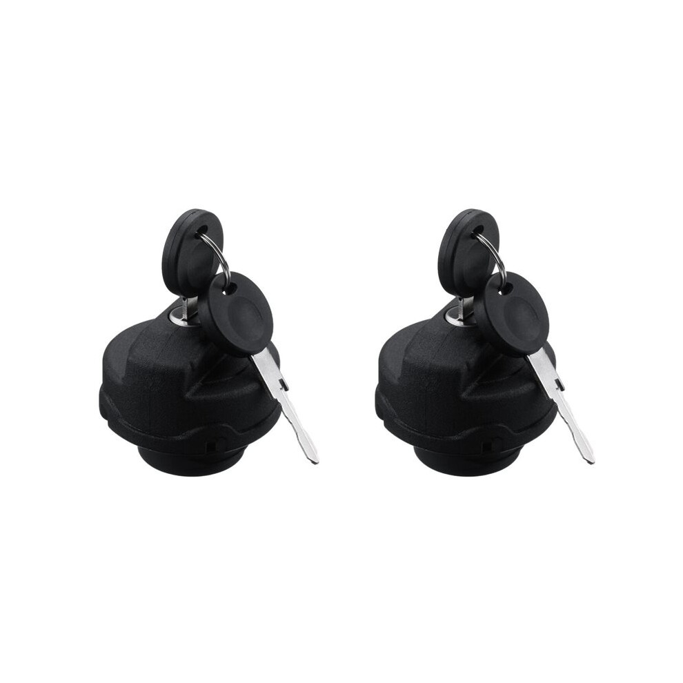 2X Fuel Petrol Cap Locking Tank Fuel Tank Cap For Zafira Astra Vectra Corsa Black 4711462148754