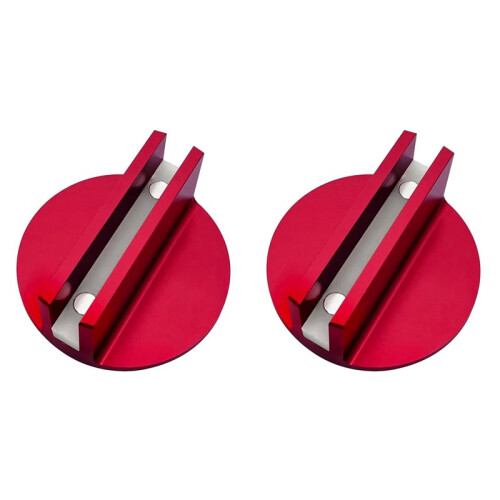 2X Magnetic Jack Pad Frame Rail Protector Jack Pad Adapter Jack Puck Pinch Weld Frame Rail Adapter Jacking Pad A