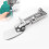 2X Sewing Rolled , Adjustable Width Rolled Hemmer Foot, Sewing Machine Rolled Hem Attachment Hemming Tool (15-25mm) 3