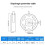 2pcs 1.5-17MM Manual Aperture Adjustable Mechanical Iris Diaphragm Iris Diaphragm for Camera Microscope Iris SK17 5