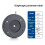 2pcs 1.5-17MM Manual Aperture Adjustable Mechanical Iris Diaphragm Iris Diaphragm for Camera Microscope Iris SK17 7