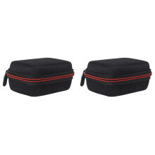 2X per GO 4 Portable Speaker Case - Borsa Portaoggetti Antigraffio, Custodia Antiurto con Moschettone, Accessori Protettivi