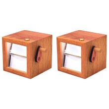 2X Photo Flip Book Frame DIY Hand Motion for Wedding Graduation Valentine'S Day Photo Flipbook Display 8 Piece Orange