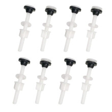 24x Toilet Tank Plastic Bolts M10 Tank to Bowl Bathroom Toilet Repair Kits Fitting Screws and Seal Set Pan Bolts