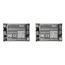 2X H ELTEC AUTOMATION HT-N5262M Meshtastic Tracker Mesh Node LoRaWAN NRF52840 SX1262 LoRa BLE voor Low Power IOT, 863-928MHz