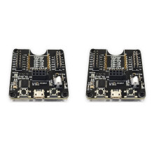 2X ESP8266 Moduł Testowy Moduł Programatora Wsparcie ESP-01 01S 12 ESP32-C3-12F Wielofunkcyjny Moduł Przenośny