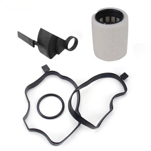 3X Auto Crank Case Breather Filter 5Pcs/Set 11127793164 for  E46 E39 M57 Engine Crankcase Oil Separator Filter 2