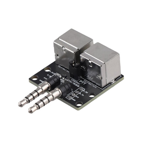 2X Módulo de Extensão para Conector de Placa de Som USB de Rádio USB2RIG 1