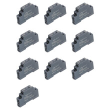 10X DIN Rail Power Supply 12V 1.25A 15W, Input 100-240V AC 50/60Hz DIN Rail Transformer