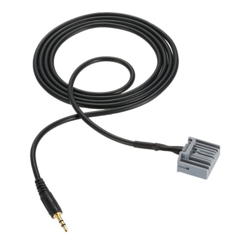 6pcs 3.5mm Audio Car GPS AUX Adapter Cable for   2006-2013 Input Connector 2