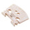 5X Adjustable Violin Bridge Maple,4/4 Size Violin Fitted Bridge Parts for 4/4 Size Violin 5