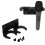 2X Universal Wireless Microphone Hook Holder Stands Wall Hanger Rack Clip Clamp Brackets Wall Mounted 5