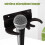2X Universal Wireless Microphone Hook Holder Stands Wall Hanger Rack Clip Clamp Brackets Wall Mounted 7