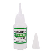Vloeibare Siliconen TPE-Lijm, Transparant, 20 Ml 4 Count
